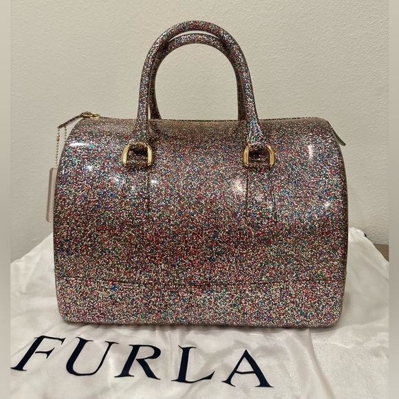 Furla Handbags - Furla Glitter Candy Bag